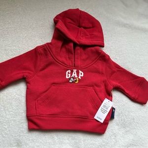 Red Hoodie Original Gap for 0-3 months old